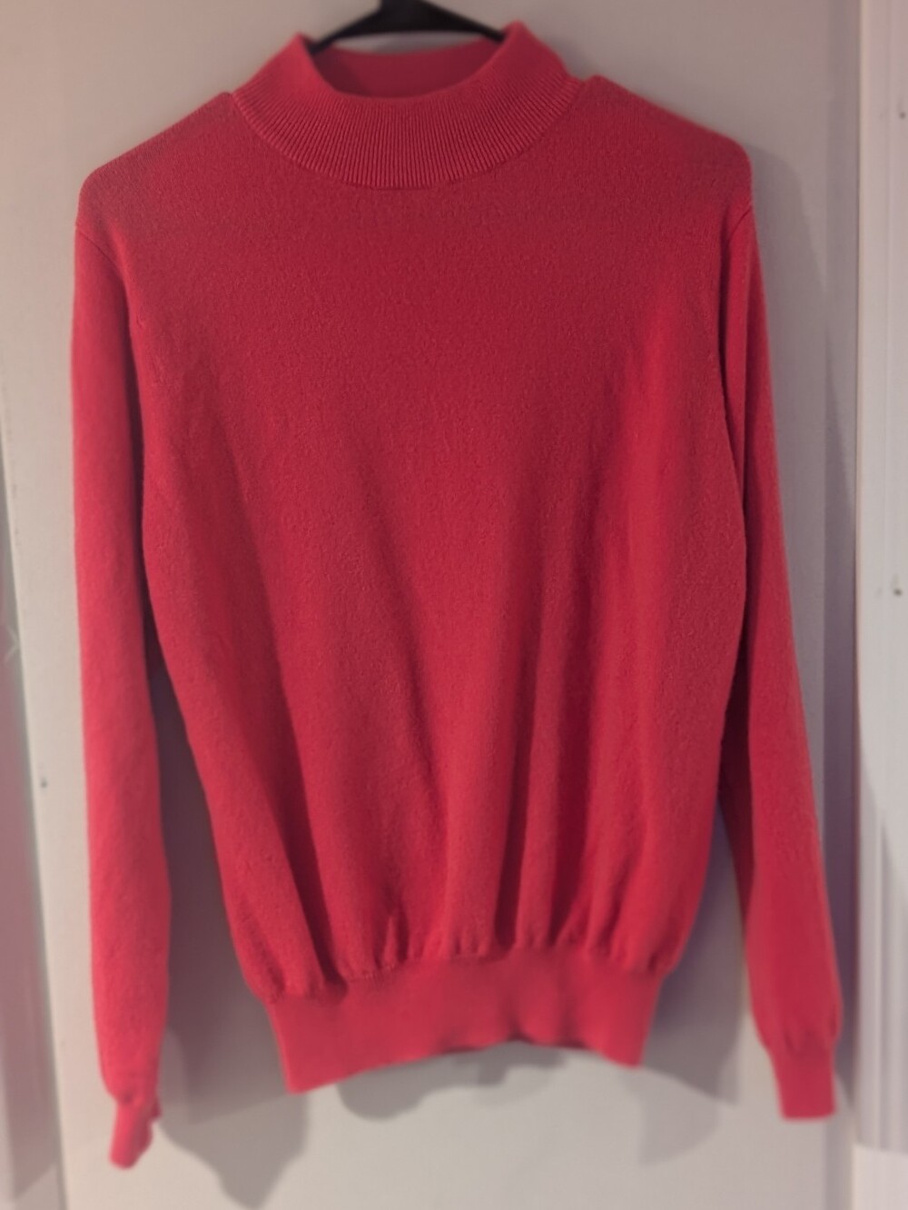 Cashmere 100% - Charter Club Coral Mock Neck Sweater